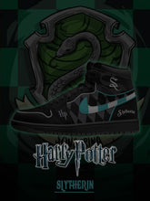 Hogwarts Slytherin Haus V.3 Custom High-Top Sneakers